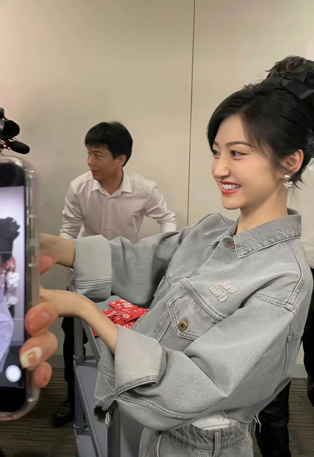 景甜现实中好恐怖……好美​