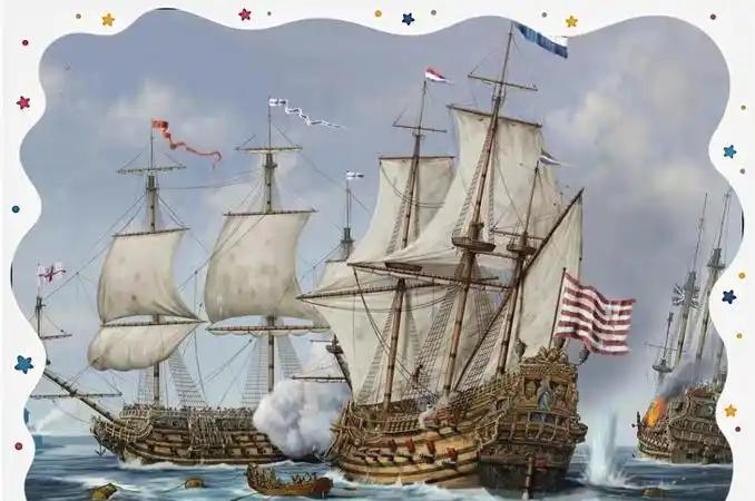 1673年6月7日，英法舰队再次集结了舰队输送陆军，打算登陆荷兰本土。德·奈特率