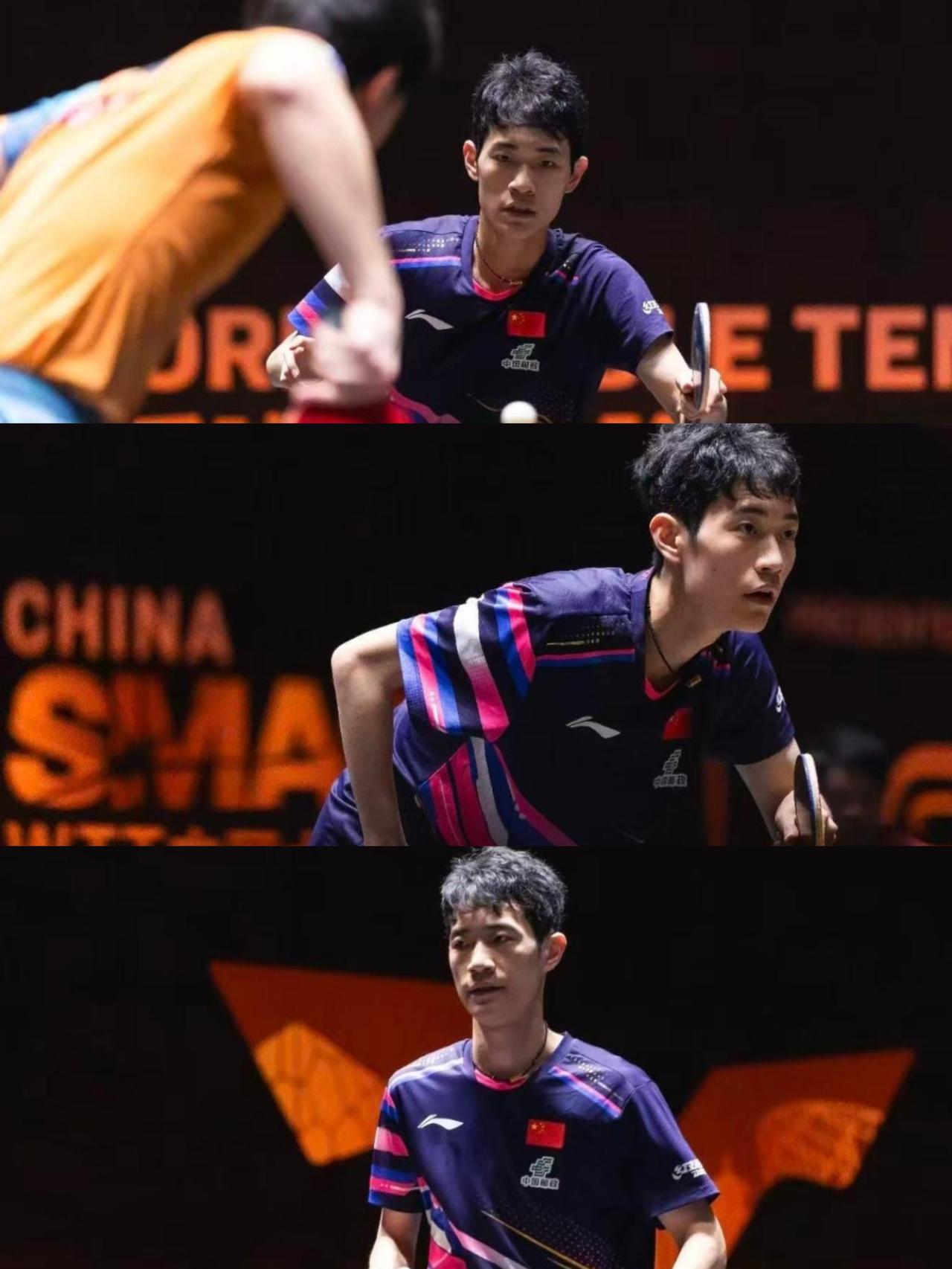 把一个05后，没打过大赛的小孩，直接扔去打张本智和。国乒这步棋当时看得我手心冒