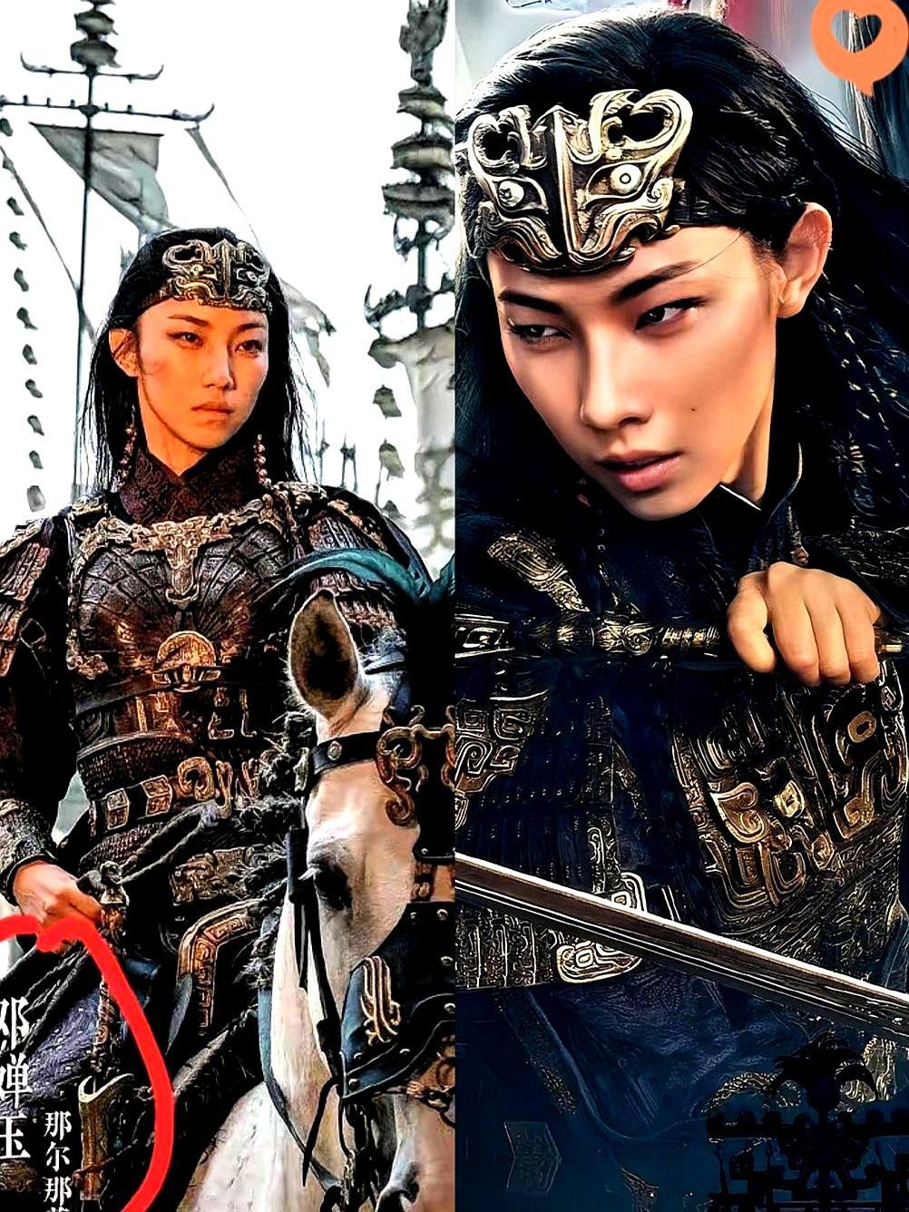 不扒不知道，越扒越冷汗直冒。封神里演邓婵玉的那尔那茜，居然是又一个黄杨钿