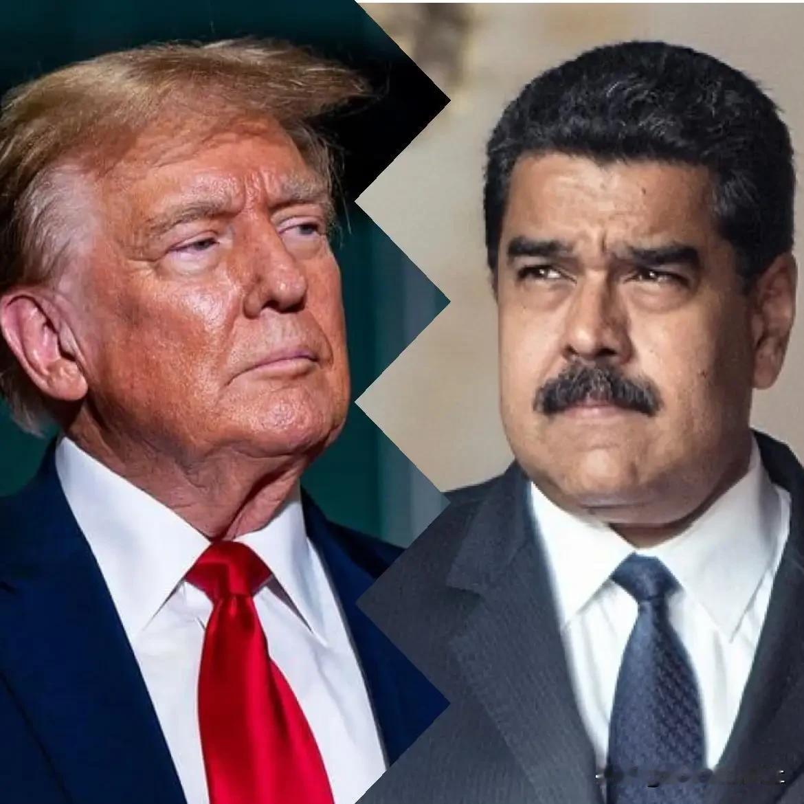 特朗普盯着马杜罗，谁最害怕？说实话，美国以打击毒品为由，企图在所谓的自家后花