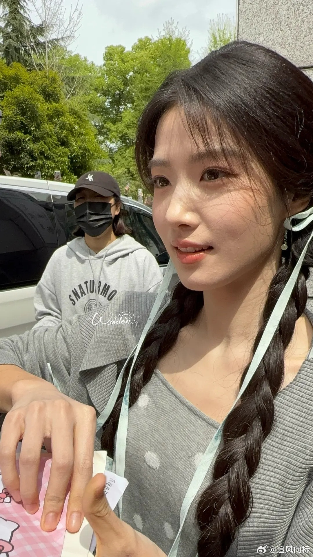 怼脸大太阳也介么米了卢昱晓太励志了