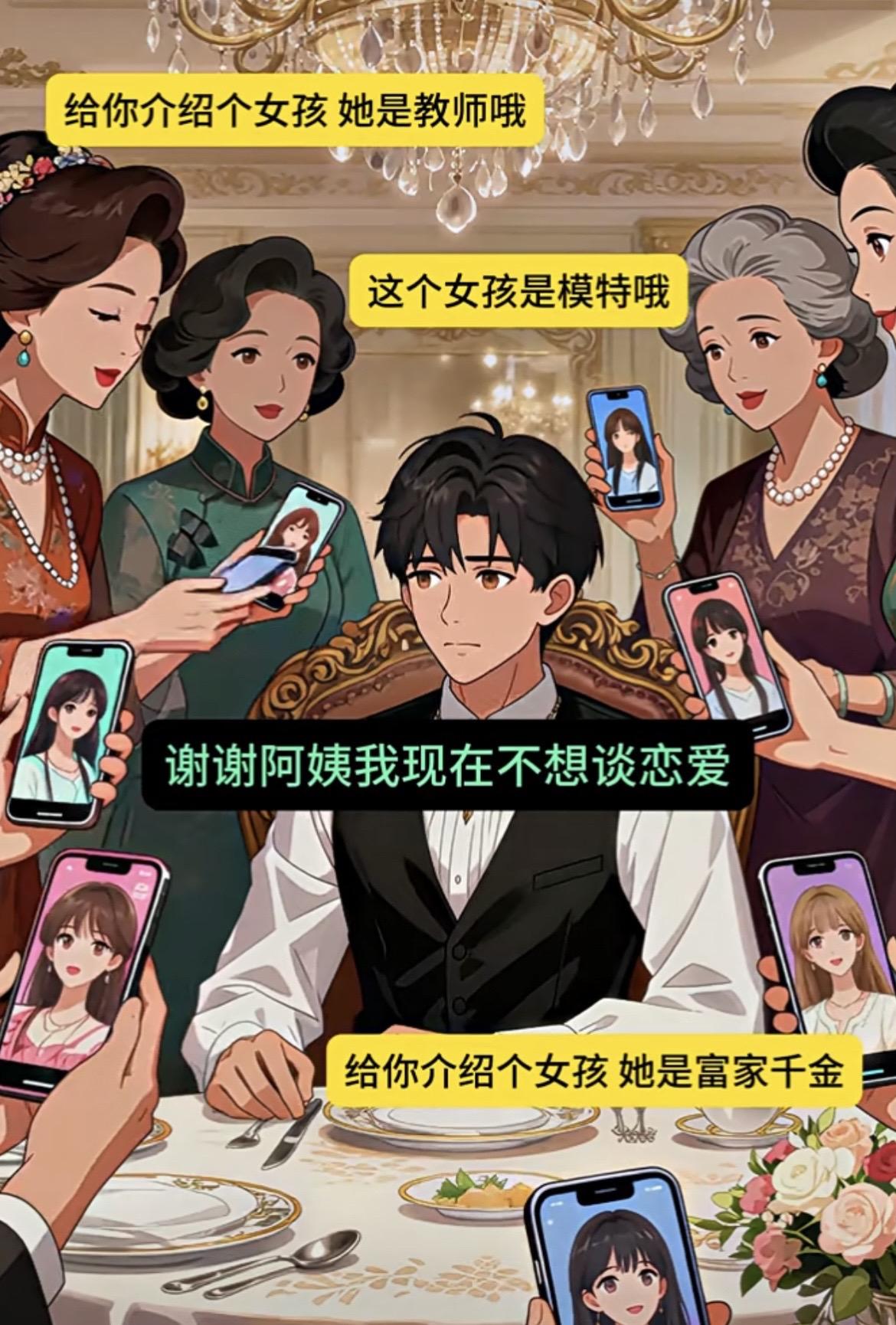 单手男生的对比，旱的旱死，涝的涝死