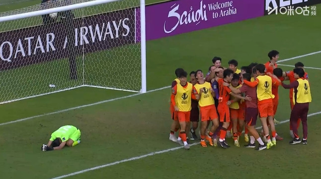 淘汰上届亚军! U23国足击败乌兹别克, 后者此前4届1冠2亚1次四强