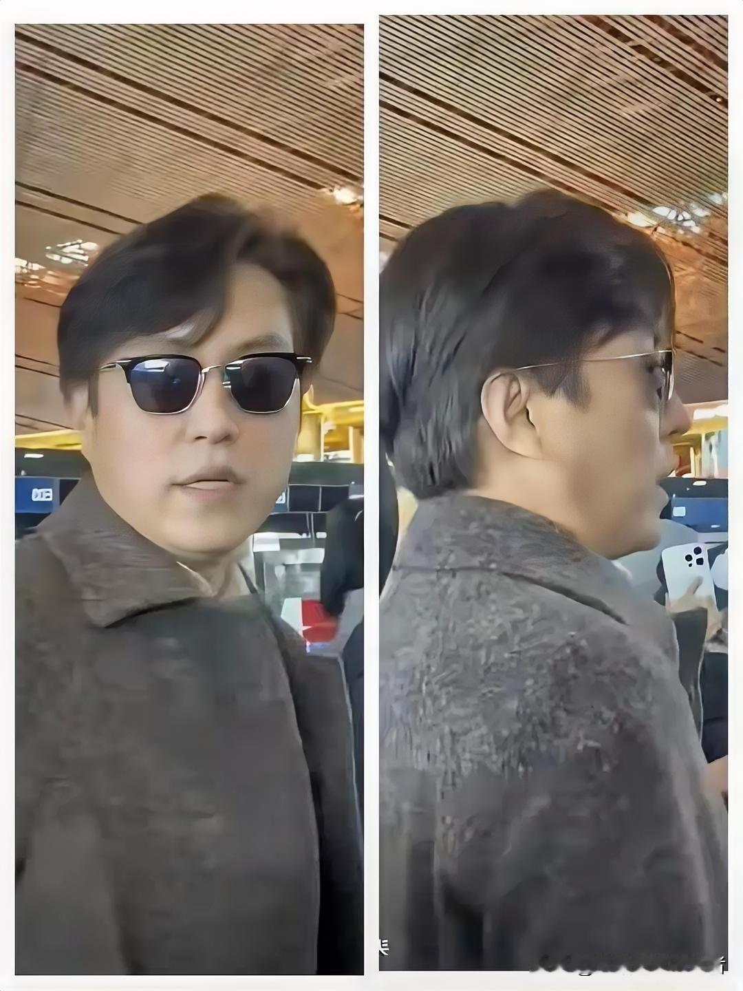 郝戎自首以后，靳东大变样。以前他总是独自低调走机场，身边连助理都很少带，如今现