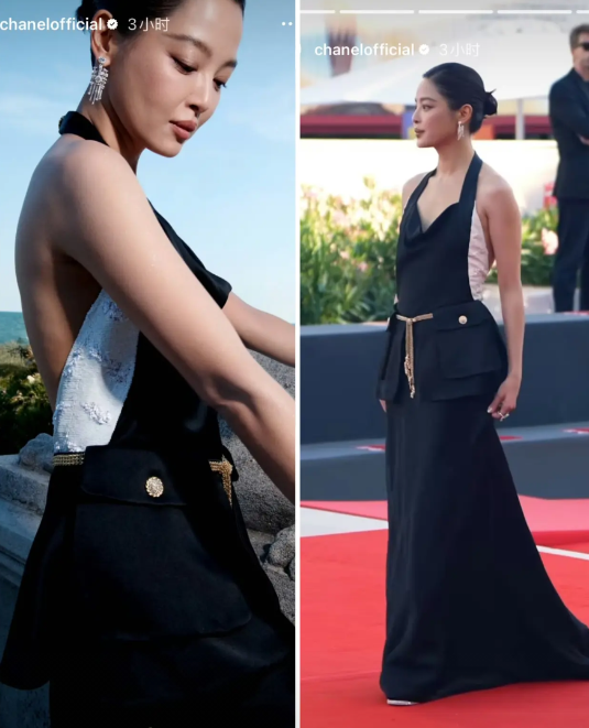 其他奢牌估计嫉妒疯了吧，香奈儿这次真是押对宝了，她家形象大使辛芷蕾拿了威尼斯