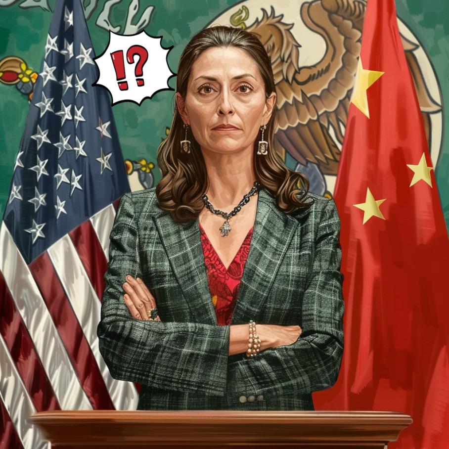 墨西哥突然宣布了！墨西哥突然说要把中国商品的关税从20%拉到50%，总统还特