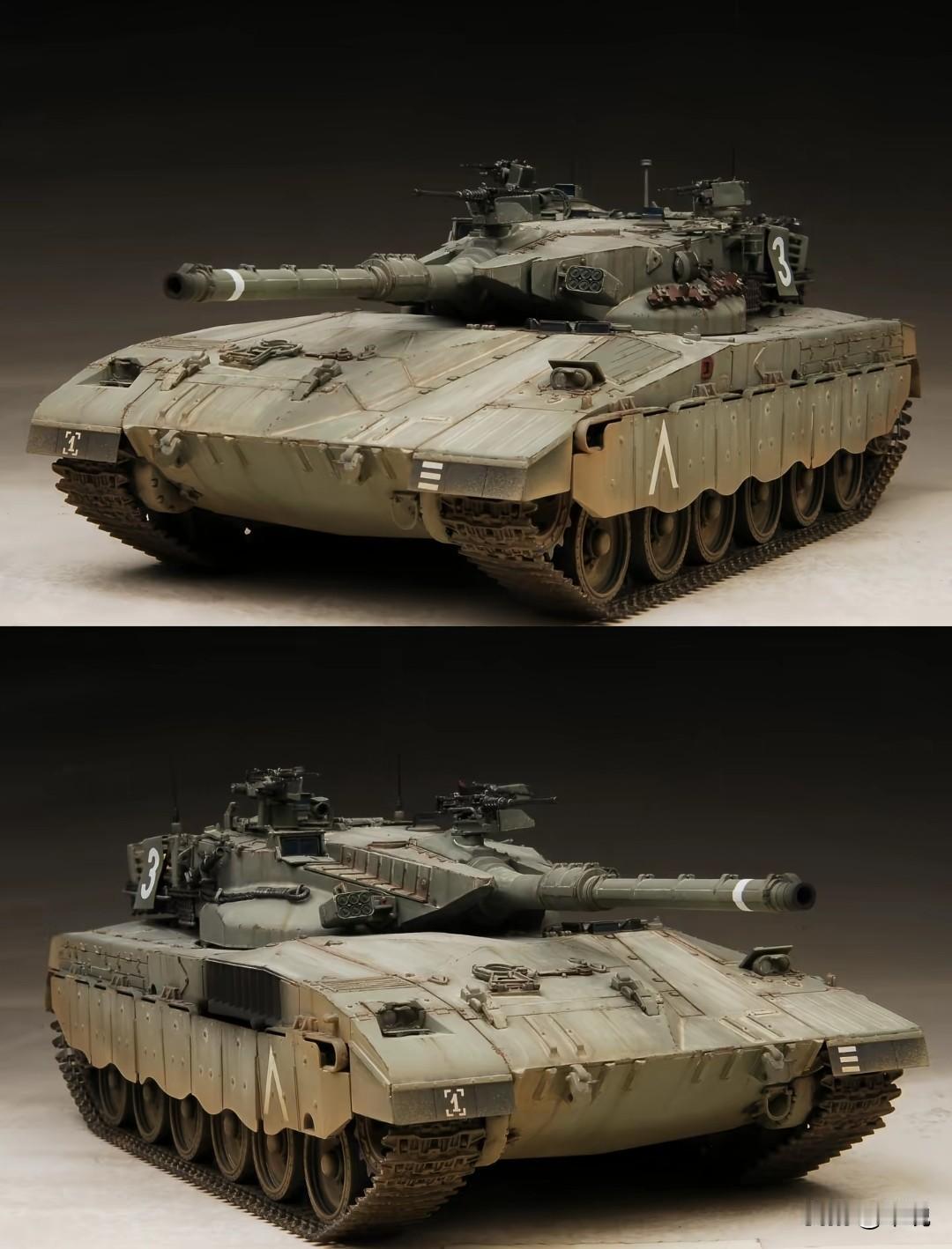 梅卡瓦坦克可是以色列的“心头宝”。它的设计理念很独特，把成员安全放在首位。发动机