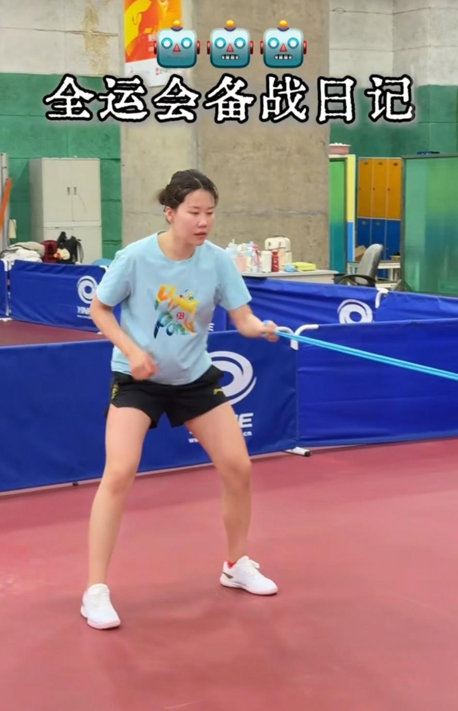 快讯！快讯！陈幸同突然宣布了。从她在社交平台更新“机器人全运会备战日
