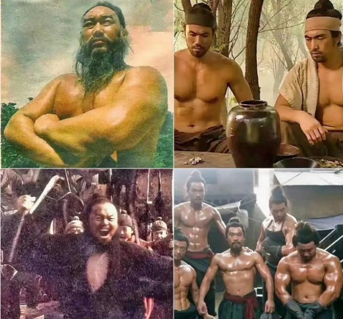 当年水浒传里的壮汉演员，现在还能凑齐100多个这样的吗？个人觉得找壮汉不难，健