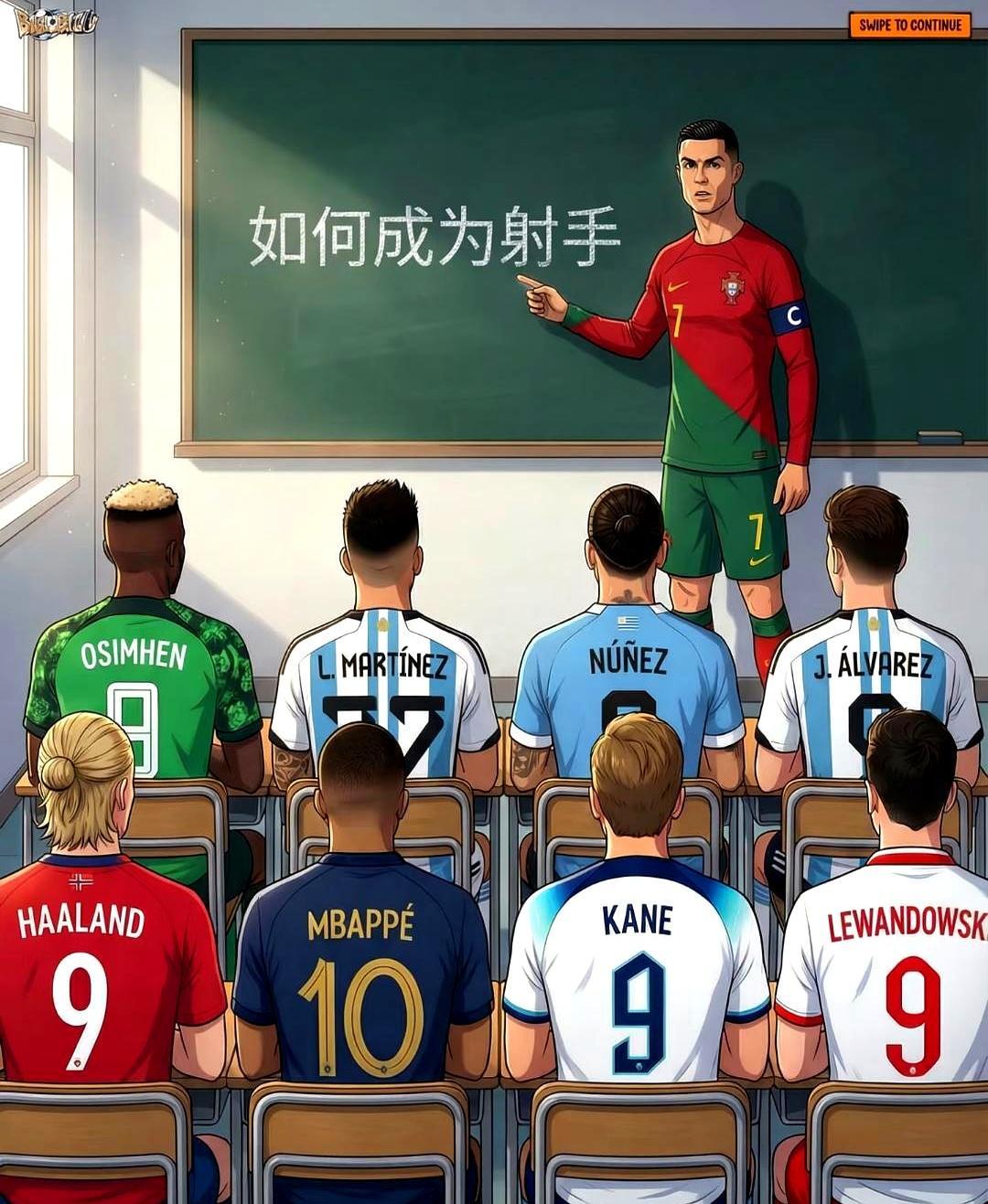 有人说C罗不配给现役顶级射手上课。截至2026年3月，他的官方正式比赛进球