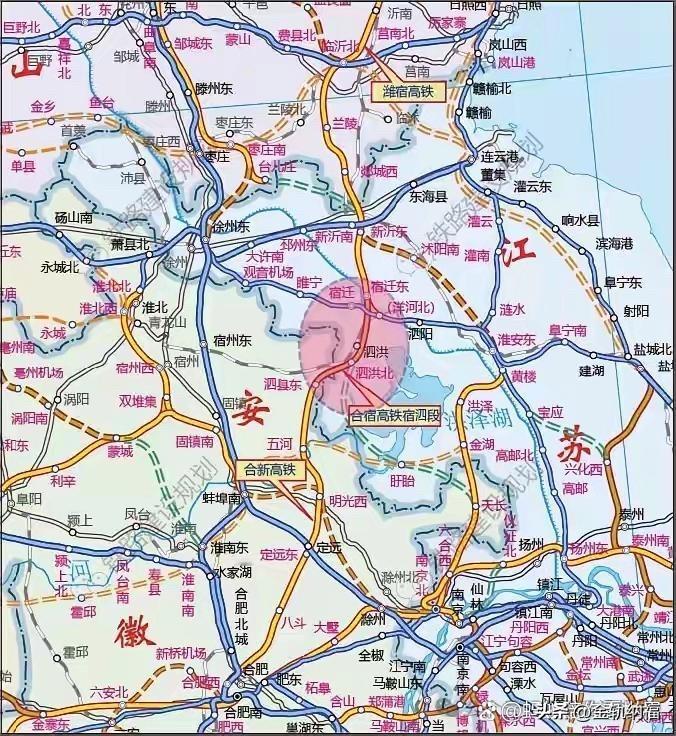 这条断头路列入2026年开工项目，跨省铁路通道是真的难！合新高铁是国家京港（台