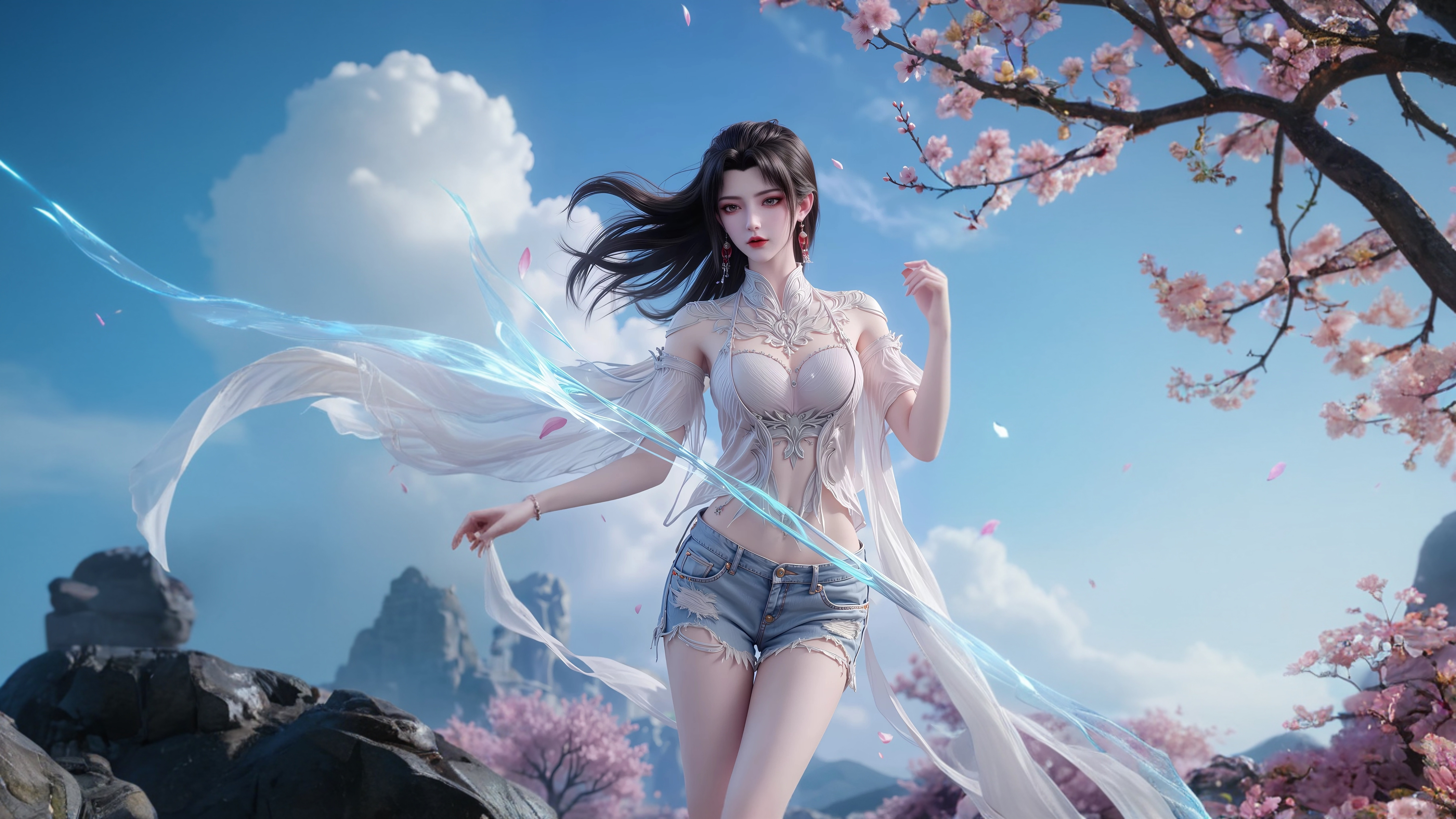 国漫女神壁纸分享：仙逆柳眉