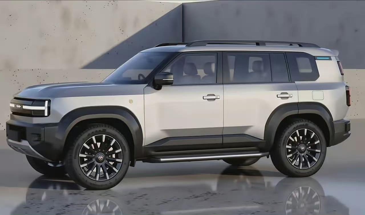 据说这是新款方程豹，是钛5还是钛6？颜值爆表，设计感十足，新车型确实令人眼前一