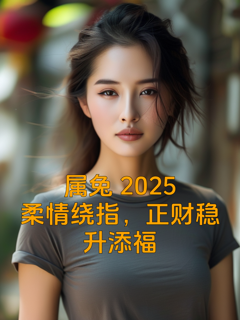 属兔2025：柔情绕指，正财稳升添福