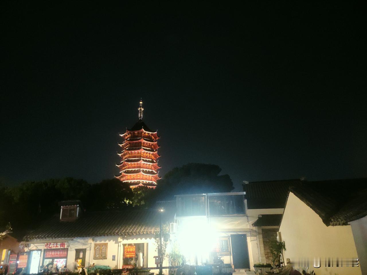 苏州盘门夜景