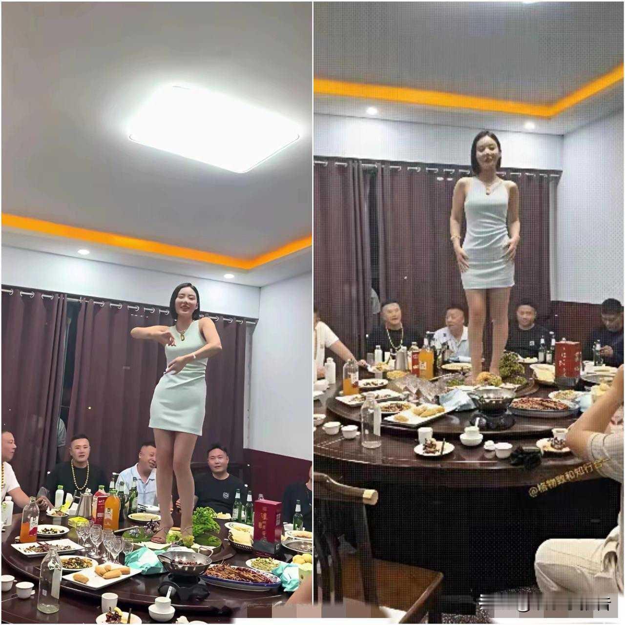 她老公看到了得多难受啊！