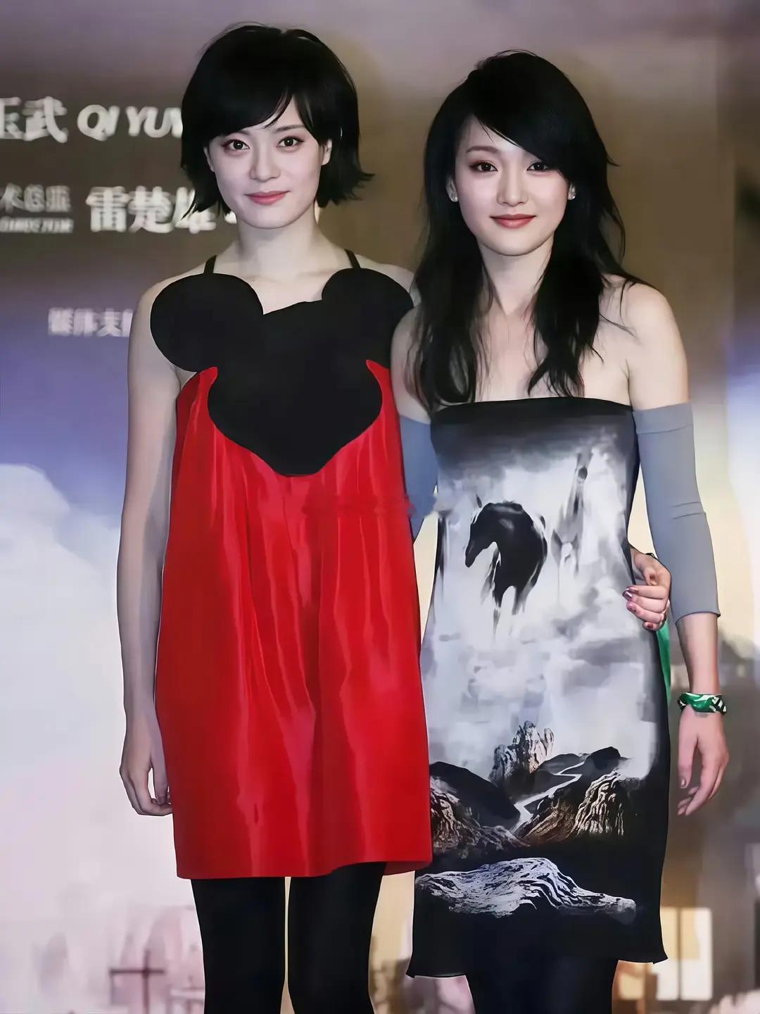2008年，26岁的孙俪和34岁的周迅