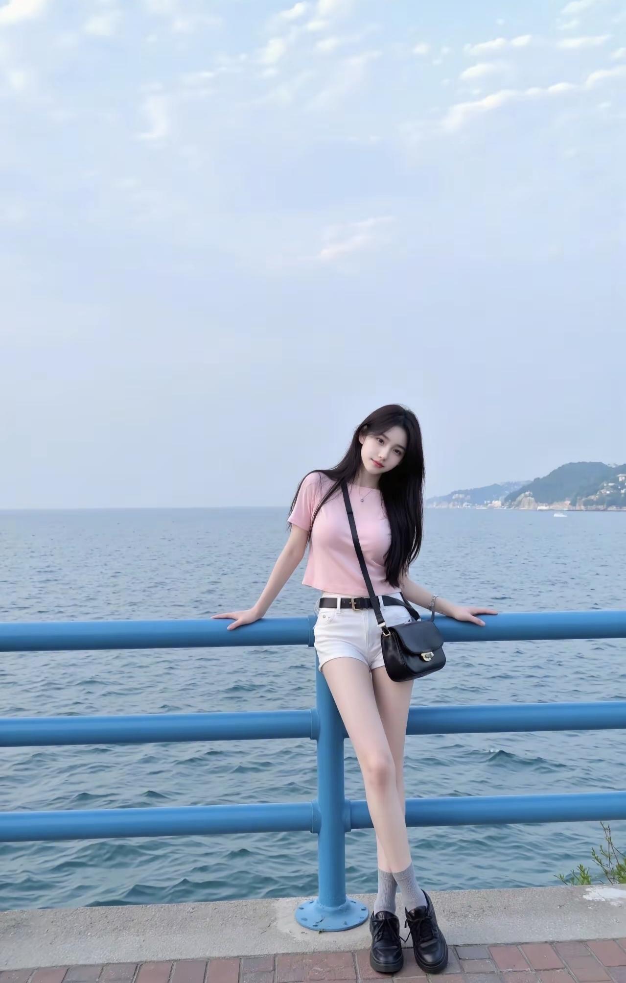 海风把烦恼吹向远方，只留眼前的蓝与温柔，在海边的时光，连呼吸都变得轻盈起来