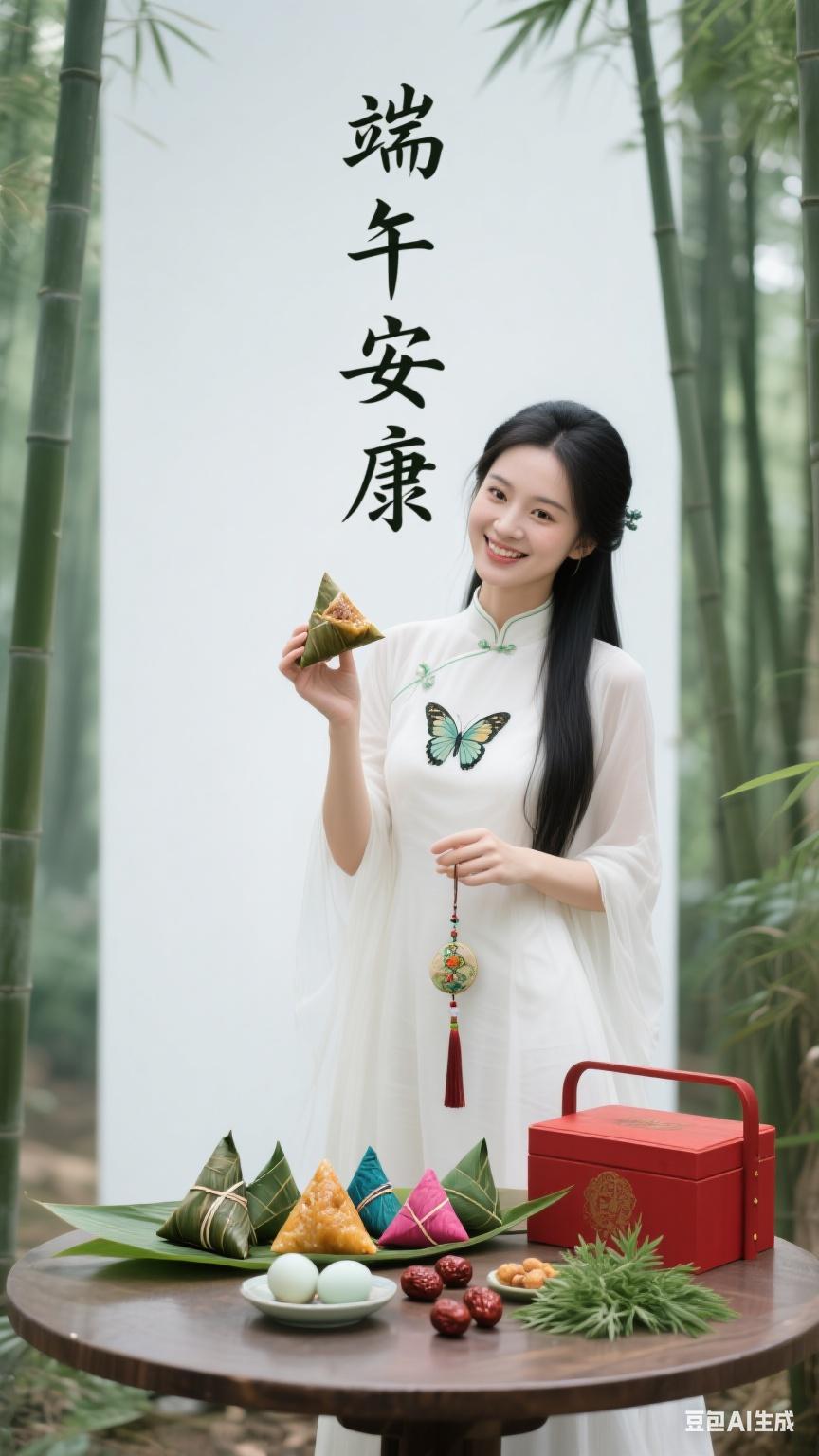 一年一度端午节天天好心情事事都顺心用旗袍开启夏天