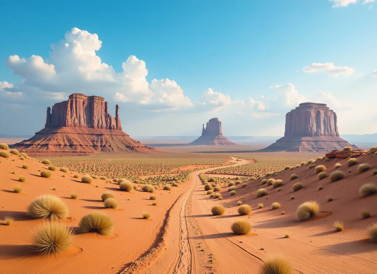 在广袤无垠的世界版图上，沙漠宛如一片神秘而迷人的金色海洋，以其独特的魅力，勾勒出