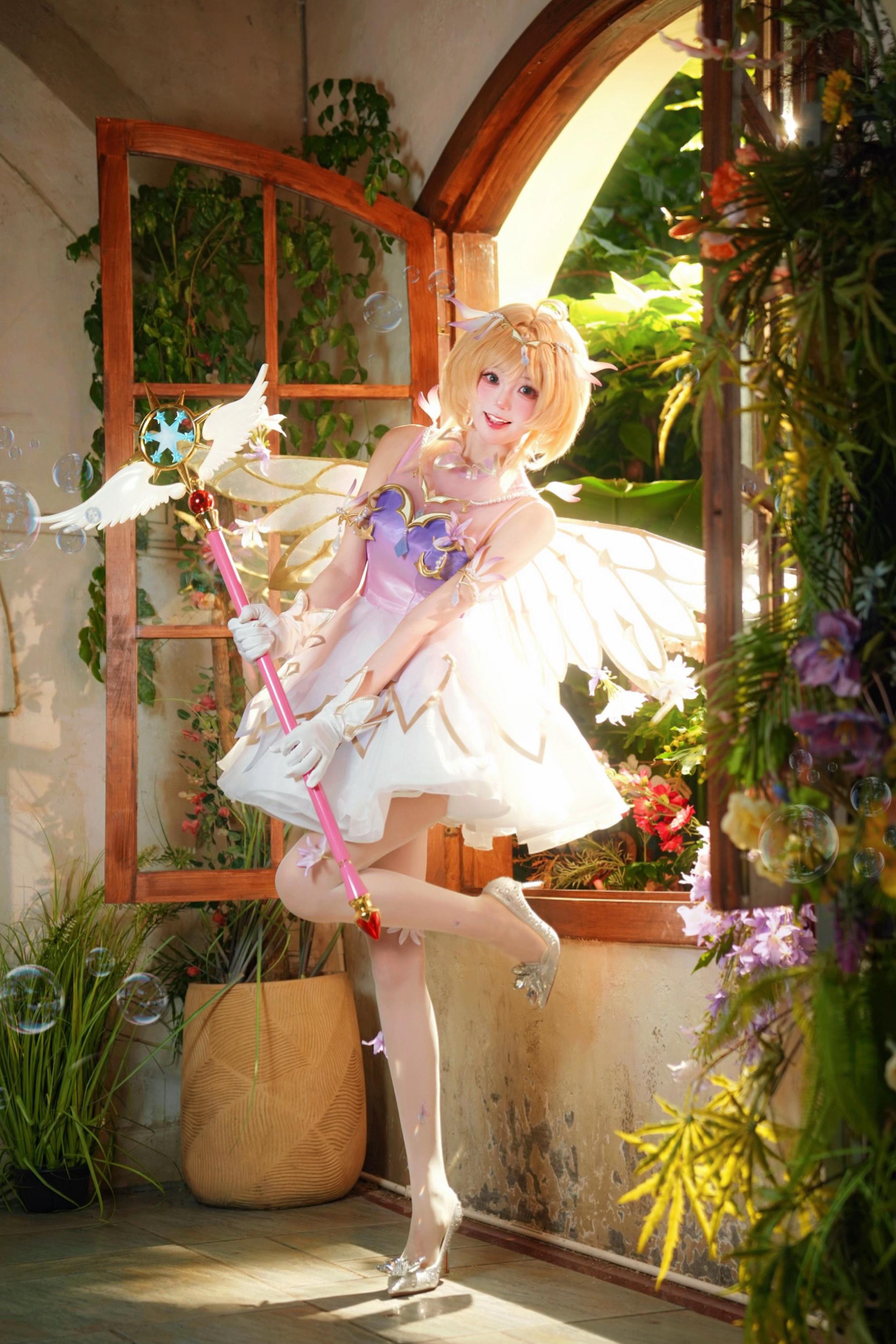 小樱⸜(* ॑꒳ ॑* )⸝仙女下凡～👗🧚‍♀️桃鸢动漫的