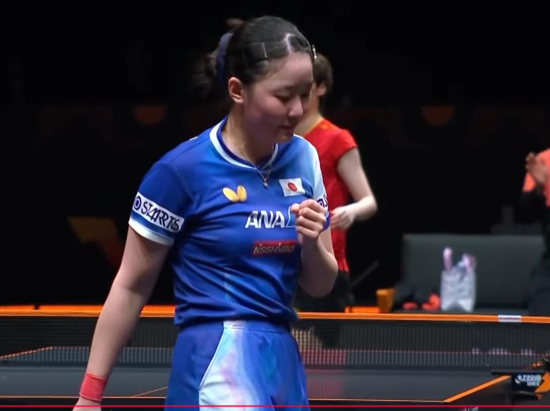 我去，张本美和打疯了吗？居然逆转了鳗鱼。第三局鳗鱼8:3领先，然后打了个