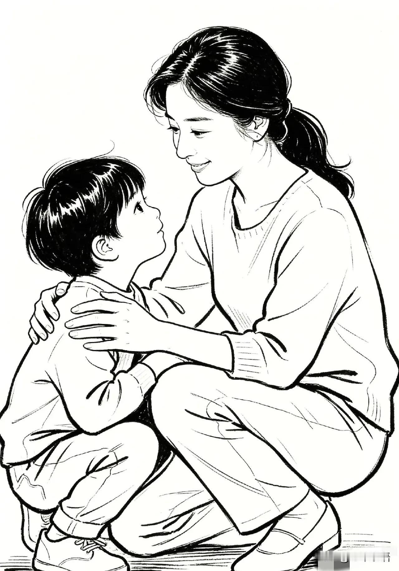 非常有道理的话：“一个家庭里，父亲优秀的，孩子不一定很优秀；母亲优秀的，孩子基本