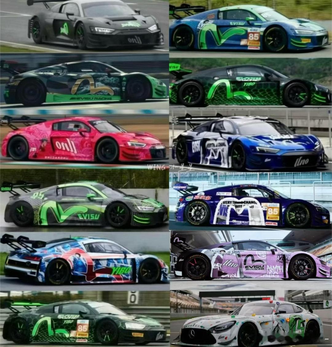 原来王一博已经开过这么多赛车皮肤也拿了好多奖欸