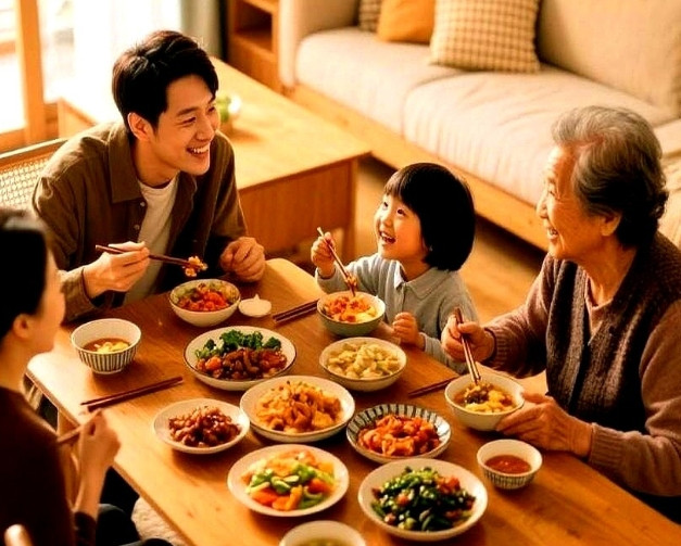 老公把婆婆接来同住的第一天，我买了200块钱的牛羊肉做了一桌子菜，老公直夸我懂事