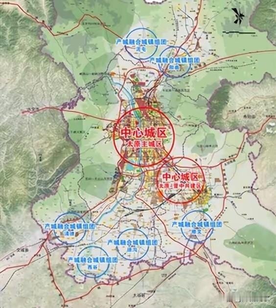同城化再升温！太原-榆次-太谷山西中部城市核，正式定调、升级为省级战略核心！2