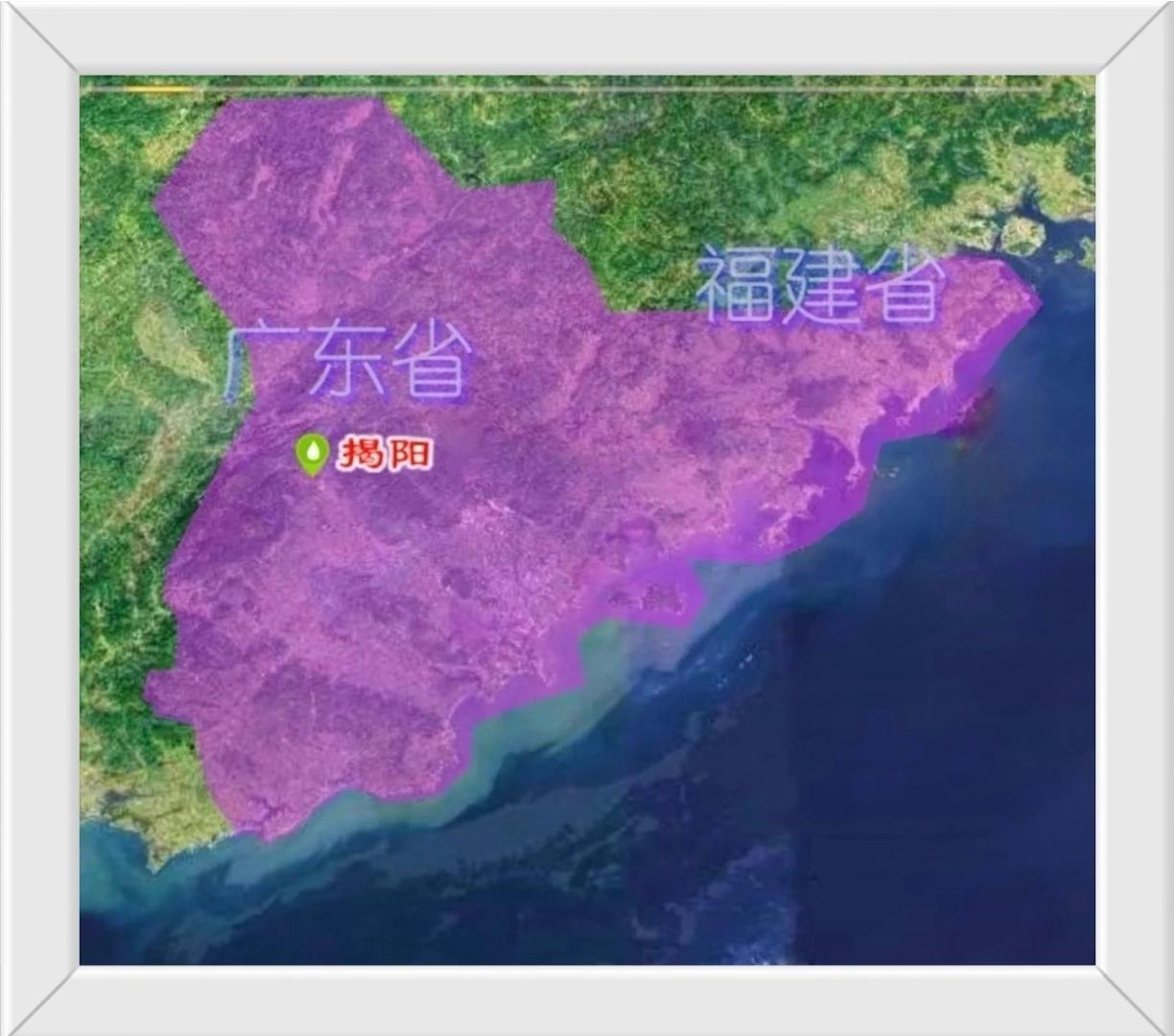 那时的揭阳在这里。后的潮州在那里？你告诉大家。//@陈剑飞书法:揭阳比潮州出