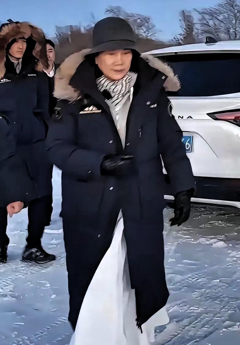72岁董明珠在零下30度黑瞎子岛拆空调，头发结着冰碴子还死盯机器，这哪是董事长，