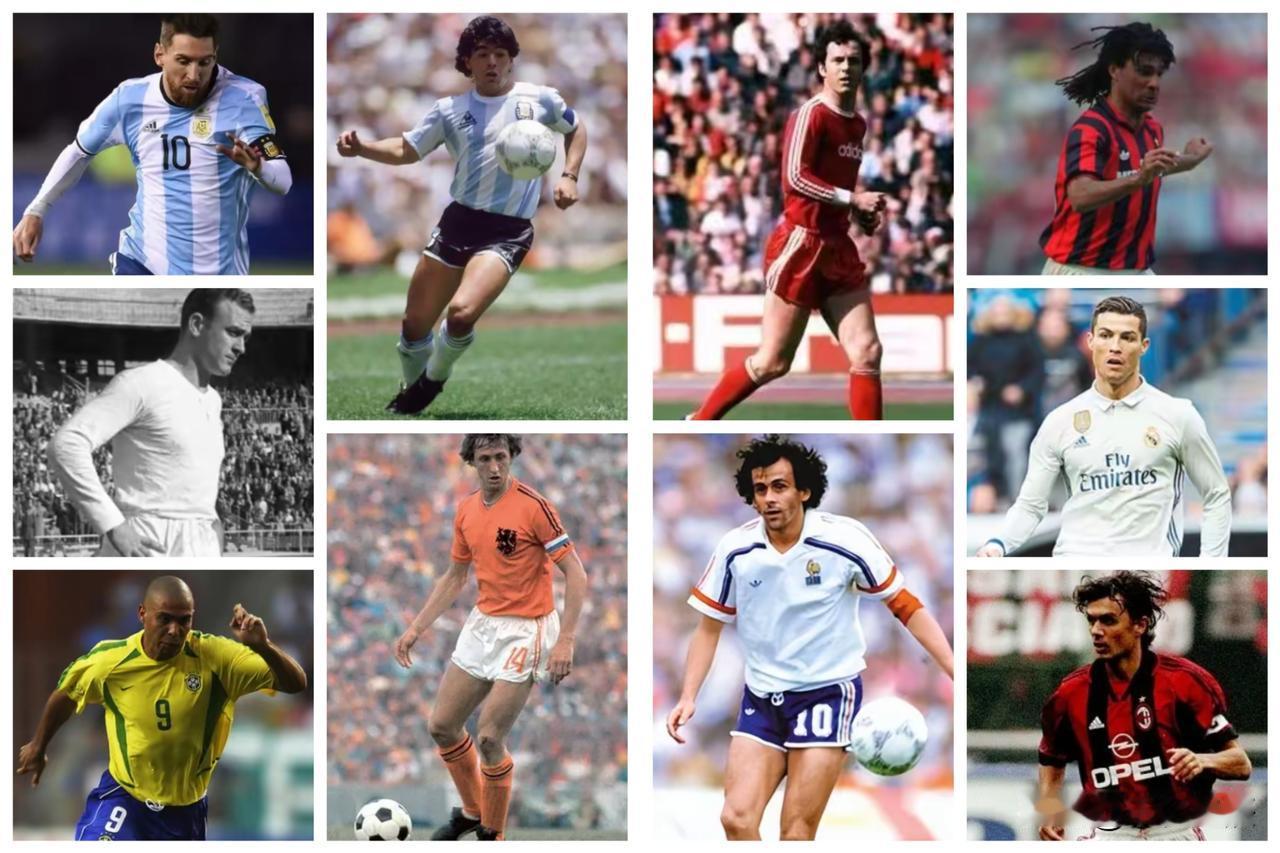 全处于巅峰期放到今天身价可能最贵的十位巨星一、马拉多纳：身价5亿二、克鲁伊