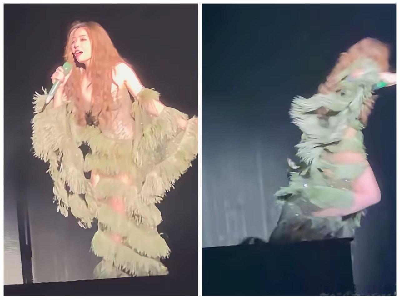 不知道你们发现了吗？张靓颖掉下舞台的原因竟然和杨宗纬掉下舞台惊人的相似，都是因为