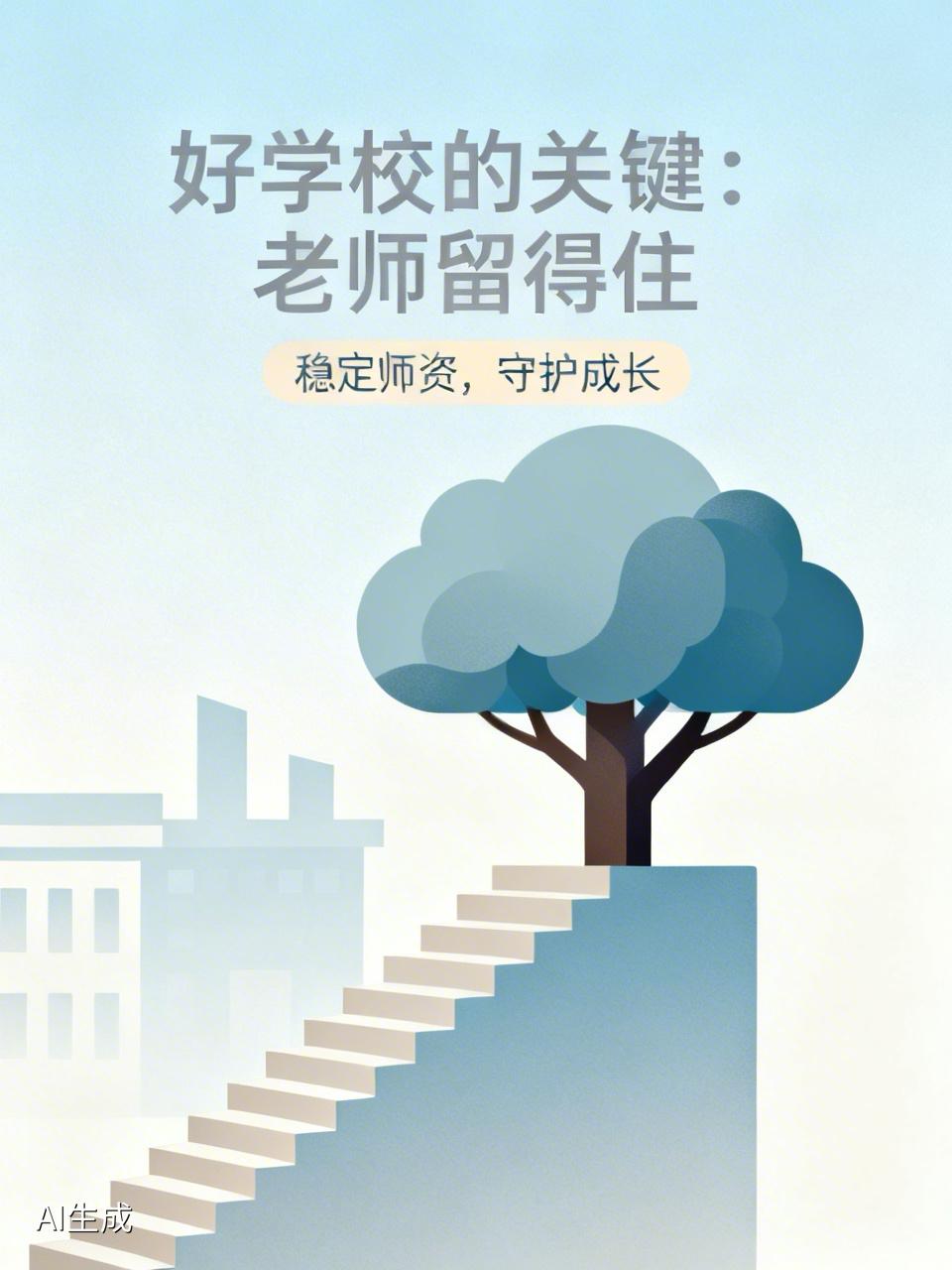 判断一所民办学校好与不好，有一个简单的办法，就是看一看这个学校的老师是否留得住！