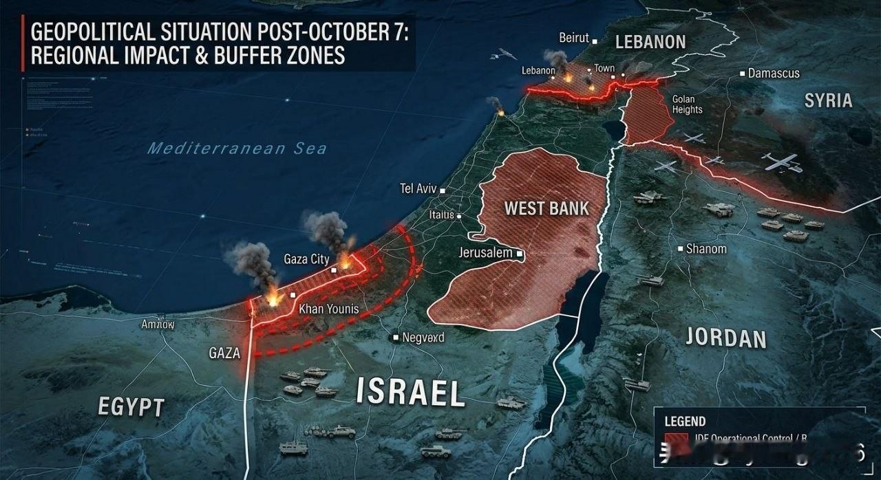 🚨🇮🇱🇵🇸🇱🇧🇸🇾自2023年以来，以色列已在加沙、黎巴嫩和