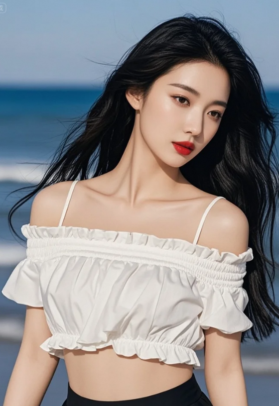 温柔暴击来袭，美女的笑容甜到心尖上！