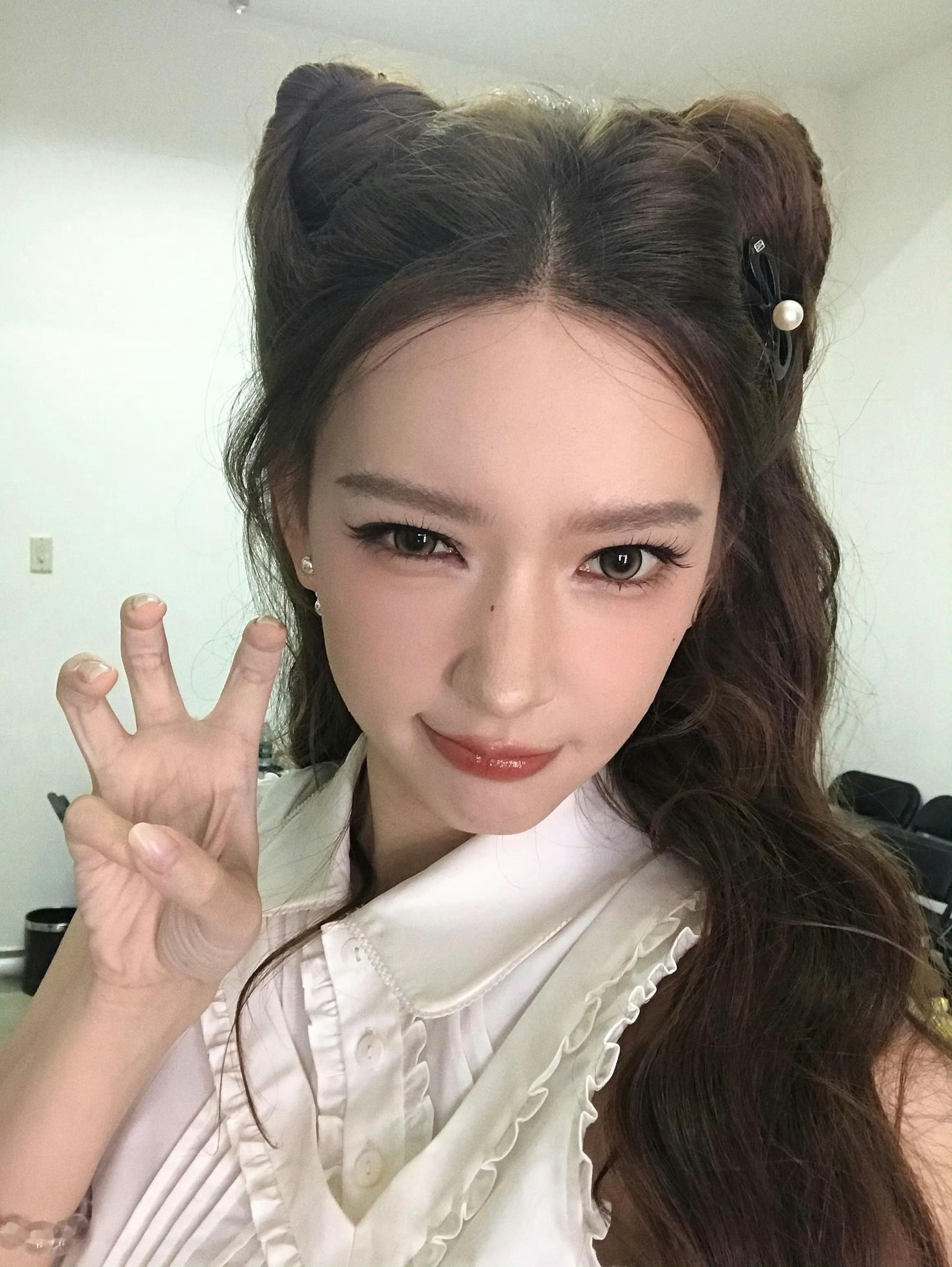 纯天然大美女