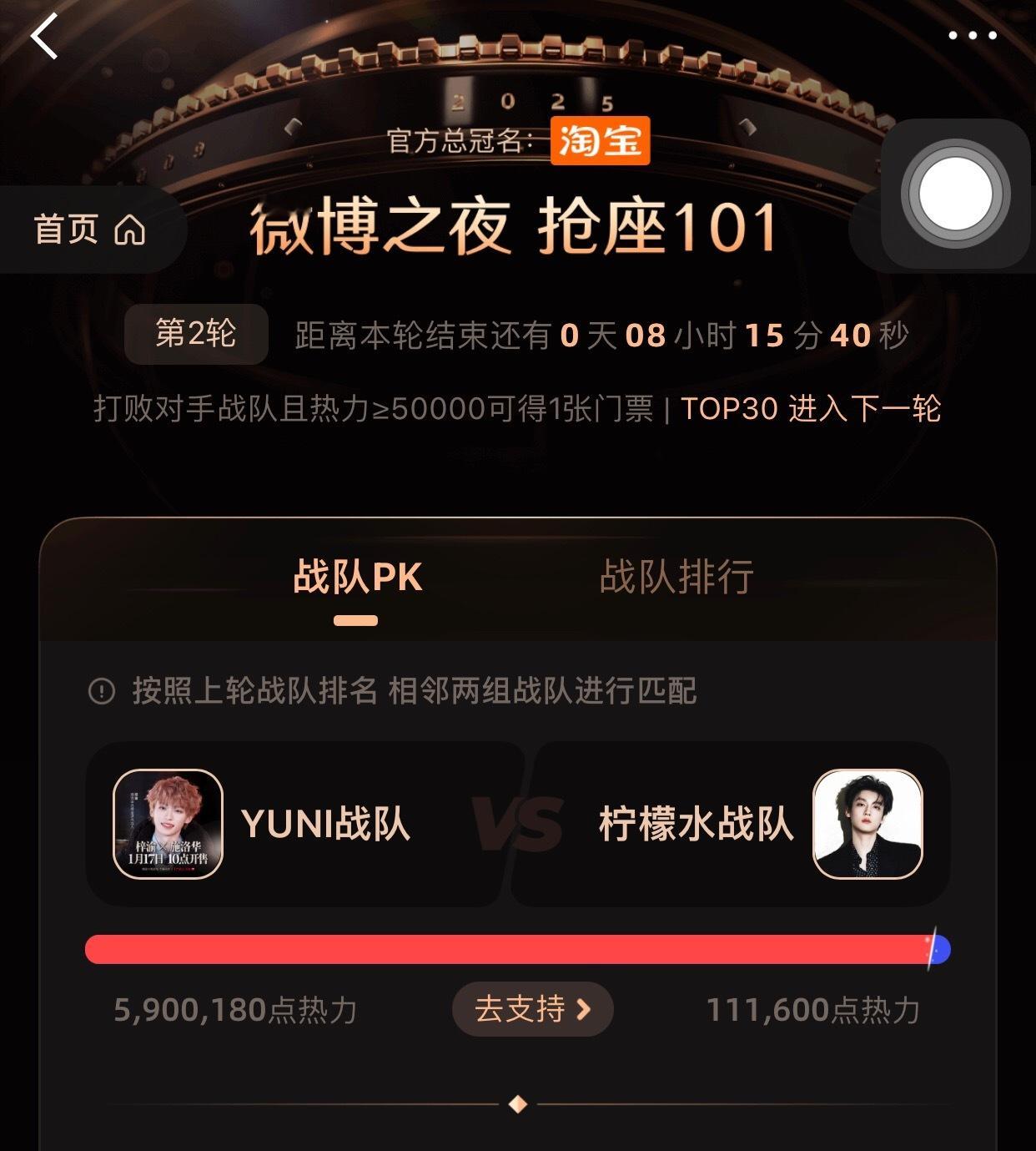 今天梓渝粉丝战队PK田栩宁粉丝战队好了，想看热闹的可以省省心了，一个投一个不投微