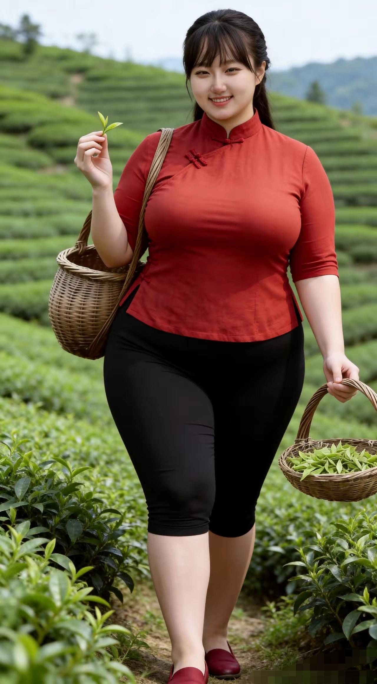 讨老婆就要讨这样的胖媳妇，若要富就要讨陪媳妇