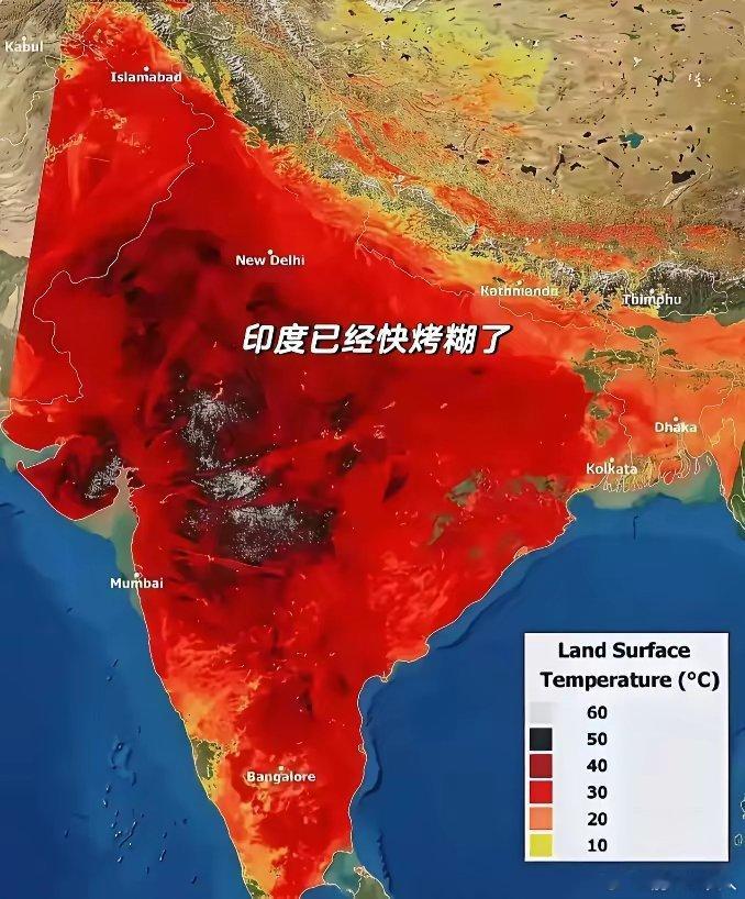 印度最近天气进入地狱模式，温度高达40-50度，尤其全球100个最热的城市，印度