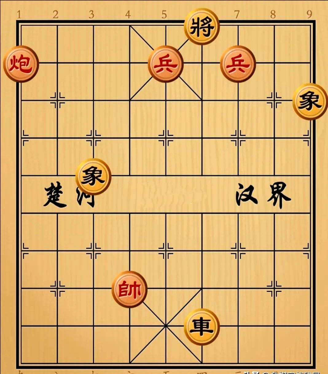 “就算拿车换一个兵，炮无炮台兵无后援你依然赢不到。”黑方大叔求和被拒，嗓门都