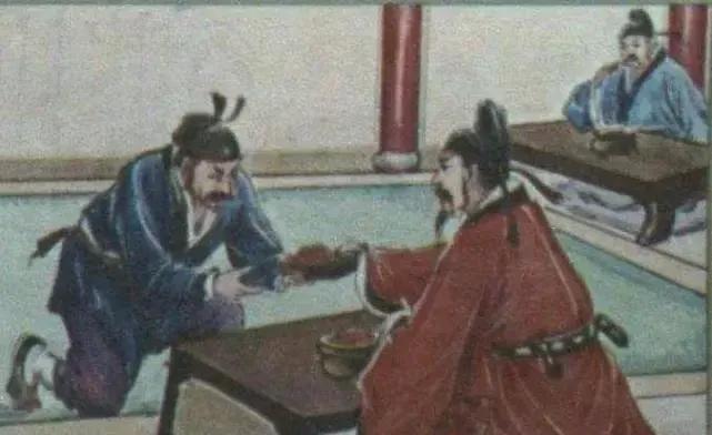 西晋末年，赵王司马伦的宴会上，众人正大快朵颐地吃着烤肉，没想到宾客顾荣发现一旁侍
