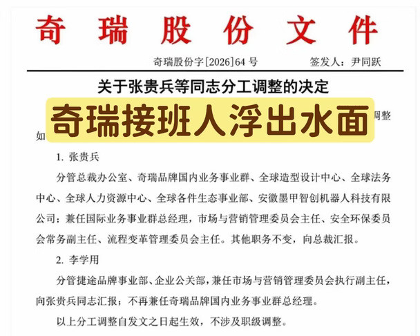 张贵兵1999年毕业于合肥工业大学，同年进入奇瑞。从海外质量、海外项目岗位起步，他操盘奇瑞首个海外C