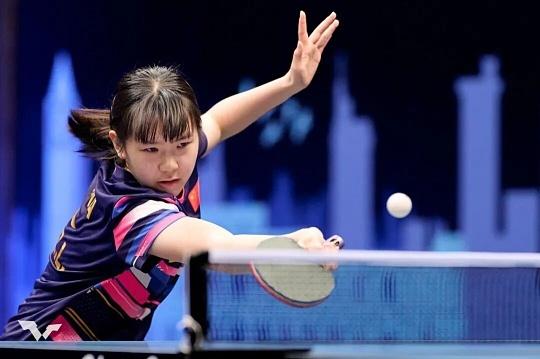 击败松岛美空夺得女单冠军!7月3日，在曼谷举行的2026亚洲青少年乒乓球锦标赛