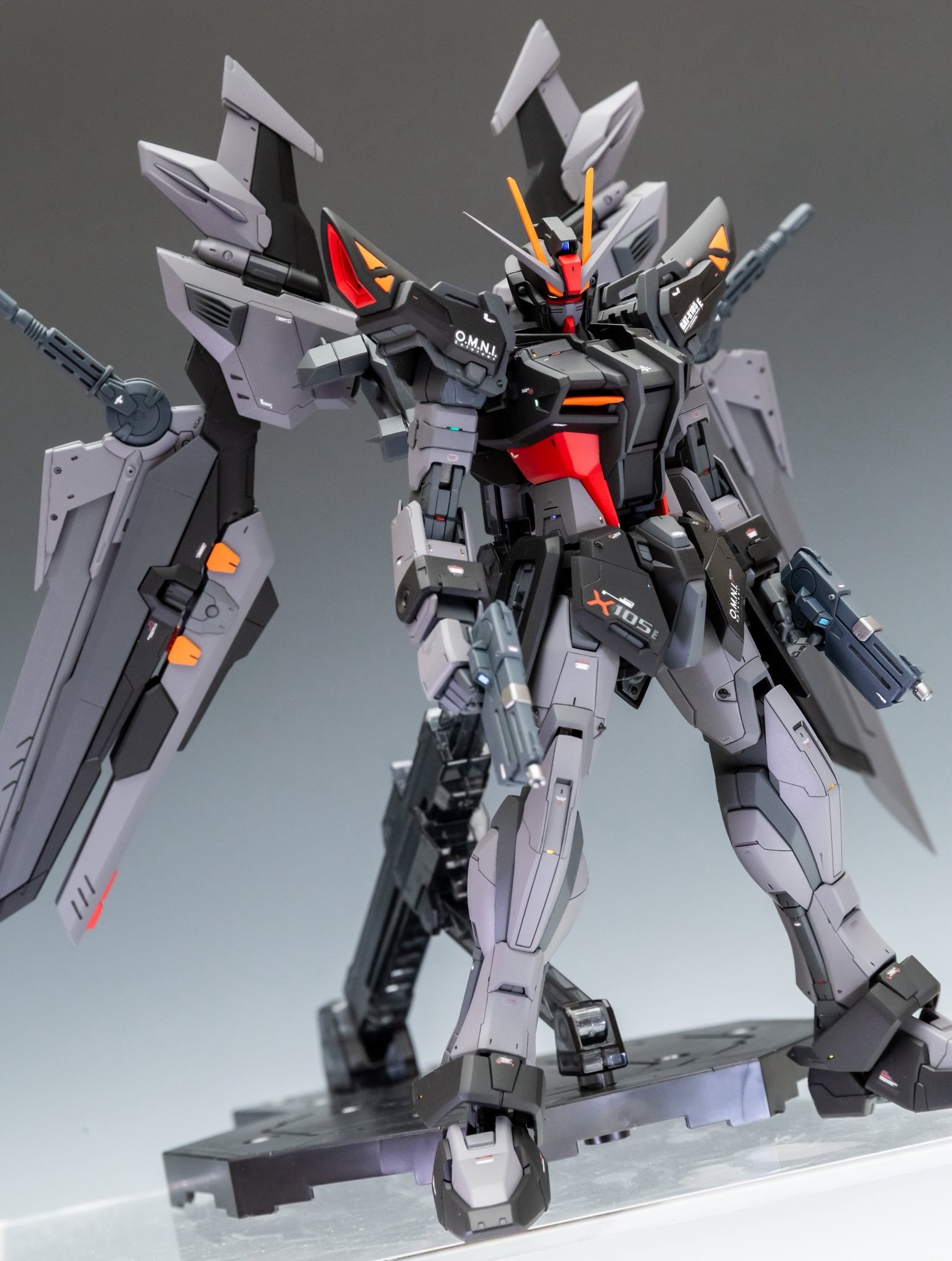 MG漆黑强袭高达（byウシニャン）高达模型高达模型​​​