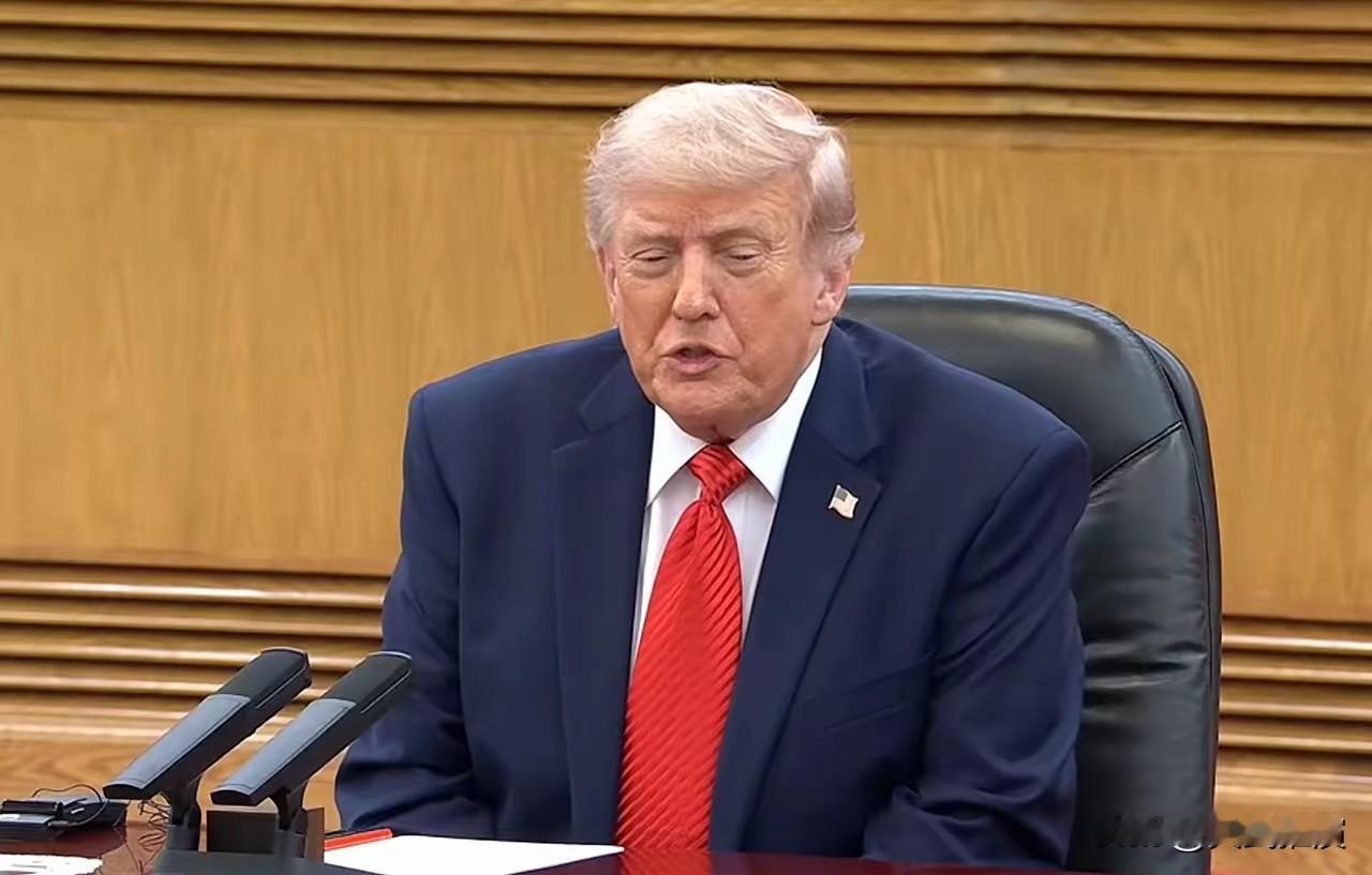 特朗普开场白:咱俩经常打电话，这次很多二把手要过来，我没让来5月14日上午，