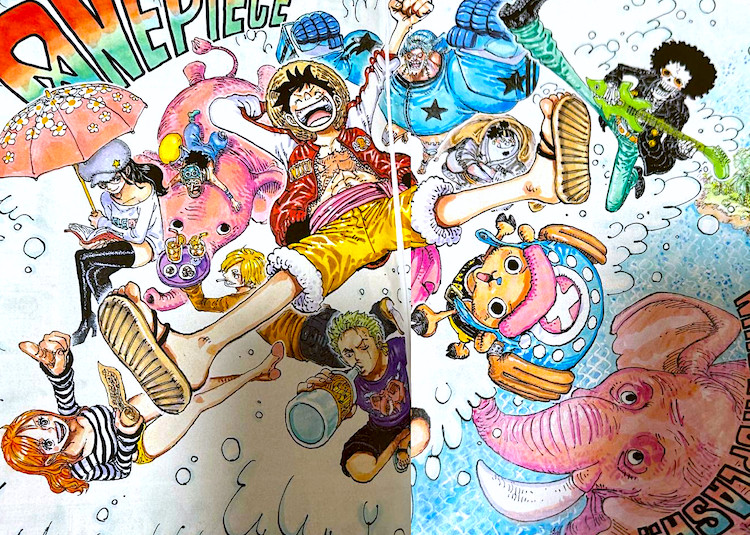 海贼王海贼王本周漫画新的彩页！