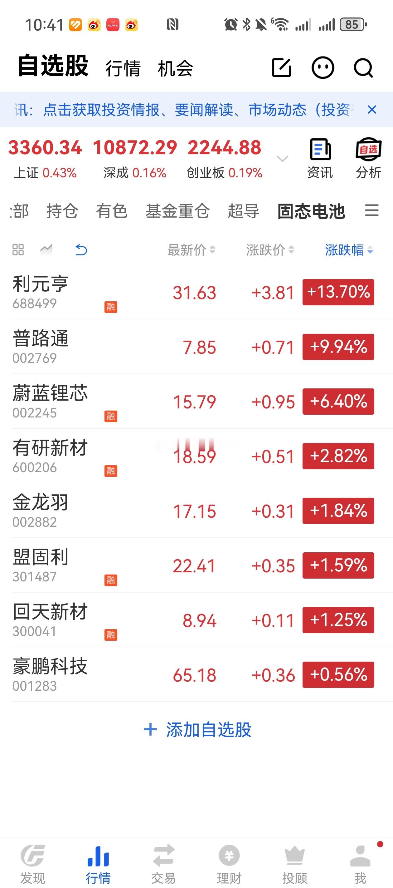 股市固态电池疯了。